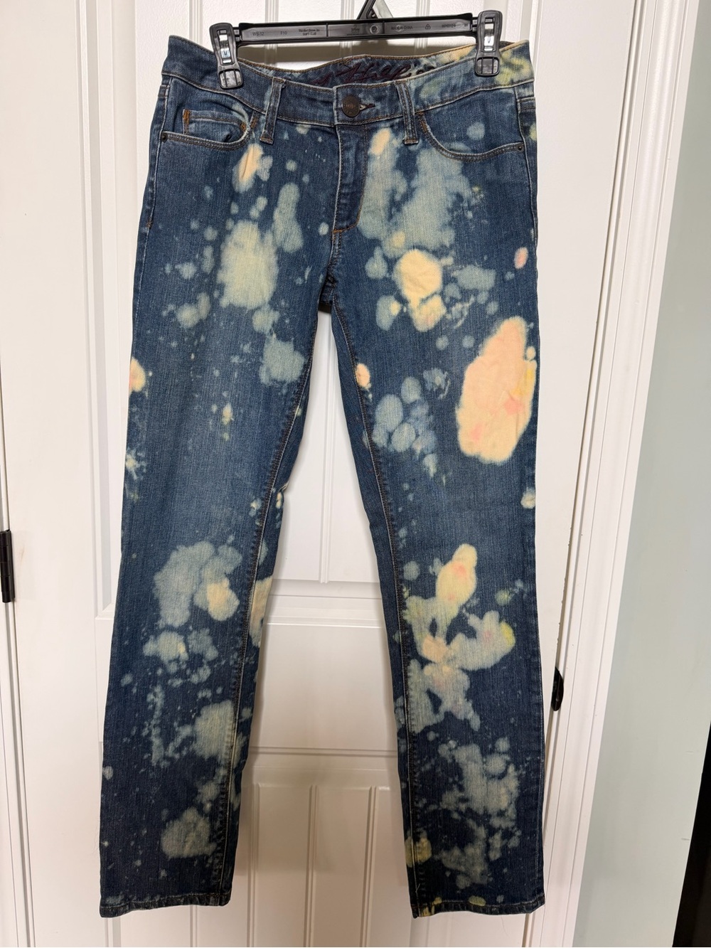 Vintage Y2K Tommy Hilfiger Bleach Splatter Women's Jeans - NEW